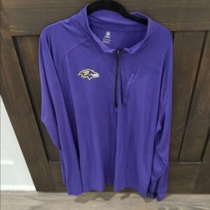 NFL Team Purple Quarter-Zip Jacket